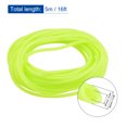 thumbnail image 2 of Uxcell Rubber Cord Tube Hollow Tubing for DIY Craft Beading Necklaces Bracelet Lime Green 5mx2mmx1mm, 2 of 5