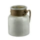 Kaemingk 9.5" Lanterne Antique en Verre de Mercure Blanc et Brun avec Corde – image 2 sur 3