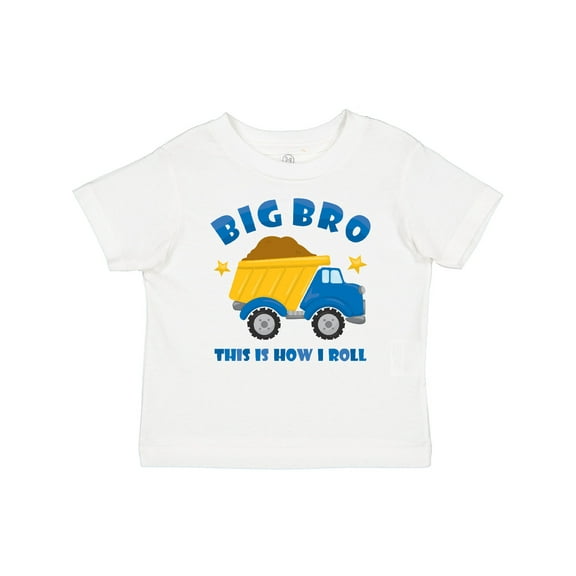 Inktastic Dump Truck Big Bro Boys Baby T-Shirt