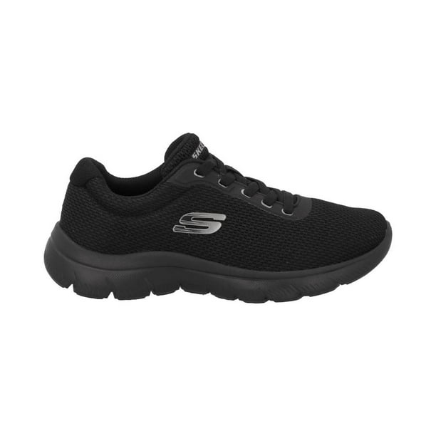 Zapatos Skechers Mujer Negro Skechers Negros Dama Tenis Deportivos
