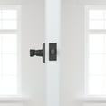 thumbnail image 4 of Baldwin Reserve Hdcurrtsr112 Half Dummy Right Hand Curve Lever Handle and Traditional Square Rose Venetian Bronze Finish Handle, 4 of 7