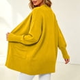 thumbnail image 4 of BUIGTTKLOP Cardigan Sweaters for Women Long Sleeve Hooded Knit Open Front Jacket Casual Fall Coat with Pockets, 4 of 8