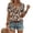Complexion, variant on Women's Vintage Printed Top Casual Fashion Blouse Short Sleeve Retro Streetwear T-Shirt Comfortable Summer Y2K Aesthetic Loose Fit,Blue,S