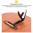 thumbnail image 3 of 2PCS Guitar Capo, Acoustic & Electric Guitar Capo, Guitar Capo Acoustic Guitar Tuner Clamp Key Trigger Cap, 3 of 5