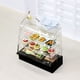 thumbnail image 3 of Soporte en miniatura para manualidades de selección de comida, vitrina de serpiente blanca y negra para juguetes de Niños de casa de muñecas a escala 1:12, 3 of 4