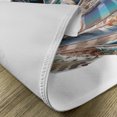 thumbnail image 5 of Ambesonne Animal Place Mats Set of 4, Contour Feather Fashion, Standard Size, Teal Brown, 5 of 6