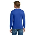 thumbnail image 5 of Gildan Heavy Cotton Men's Long Sleeve Tee, Comfortable Assorted T-Shirt, Mix Color, 3-Pack, 2XL, 5 of 6
