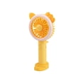 thumbnail image 2 of EGNMCR Fan, Ceiling Fan, Desk Fan, Portable Fan Summer USB Fan Cute Cats Handheld Folding Mini Fan Cartoons Style Portable Light-up Mini Fan For Students Small fan, 2 of 5