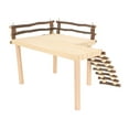 thumbnail image 2 of Juguetes De Escalada Para Hámster, Juego De Actividades De Juego De Hámster De Madera, Registro Natural De Ejercicio Multifuncional Para Mascotas Pequeñas, 2 of 8