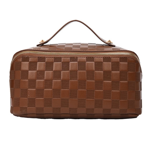 Bolsa de maquillaje: bolsa de viaje para cosméticos de gran capacidad, bolsa de maquillaje de viaje portátil para mujeres
