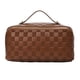 thumbnail image 1 of Bolso del maquillaje - bolso cosmético del viaje de la capacidad grande, bolso portátil del maquillaje del viaje de las mujeres, 1 of 5