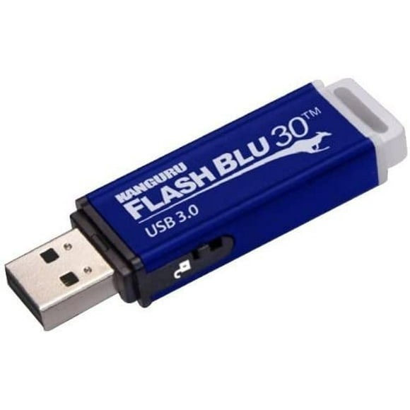 Flashblu30 avec Interrupteur de Protection en Écriture Physique USB3.0 Lecteur Flash SuperSpeed