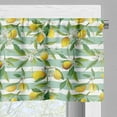 thumbnail image 5 of Ambesonne Art Valance & Curtain, Blooming Lemon Tree, 55"x30", Fern Green Seafoam, 5 of 6