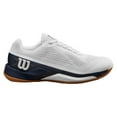 thumbnail image 3 of Wilson Men`s Rush Pro 4.0 Tennis Shoes White and Navy (  12   ), 3 of 5