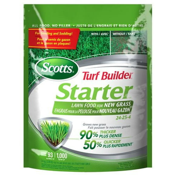 Turf Builder Starter Lawn Food 24-25-4 1.4kg /93m², TB Starter Lawn Fd 1.4kg