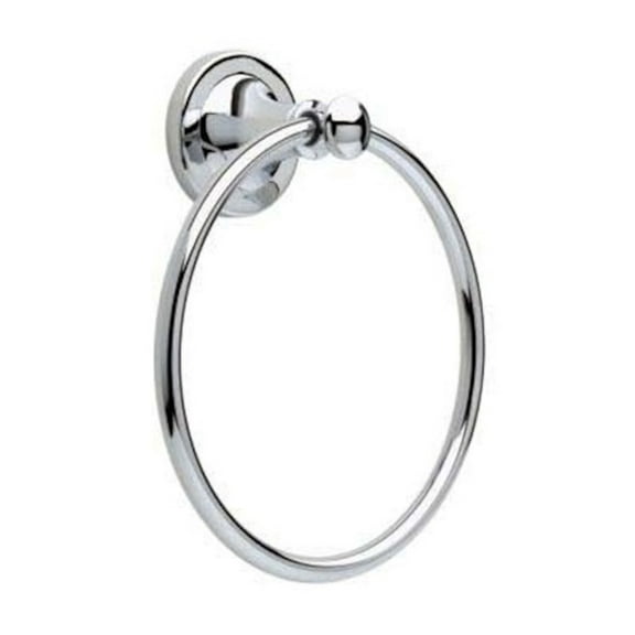 Delta Silverton Polish Chrome Towel Ring Die Cast Zinc