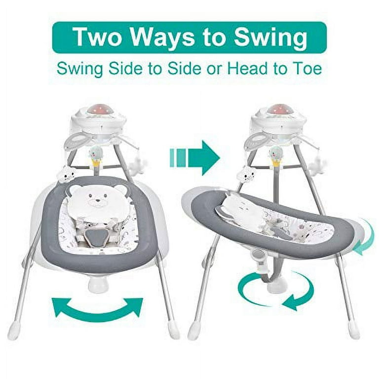 Baby swings that swing deals 2 ways