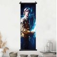 thumbnail image 1 of Póster de Star Wars de Disney, obra de arte de pared de Luke Skywalker, pintura en lienzo, impresión de imagen, rollos colgantes, decoración del hogar, regalo artístico, 1 of 4