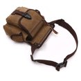 thumbnail image 3 of Bangcool Leg Bag Multipurpose Large Capacity Canvas Waist Pack Thigh Pack for Hiking, 3 of 8