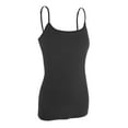thumbnail image 3 of Emmalise PreTeen Training Bra Camisole Wireless Built in Fabric Support Cami (3Pk White, Chc, HGray, Small, 60-90 lbs), 3 of 5