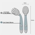 thumbnail image 3 of Silicone & PP Children'S Training Tableware Set -for Learning to Eat, 3 of 5