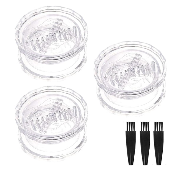 Manual Multi - Functional Garlic Mincer Grinder, Plastic Mini Chopper for Garlic Ginger Chili Veggies, Ideal for Home Cooking Camping Use, Dishwasher Safe Compact Portable Size,White B