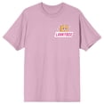 thumbnail image 5 of LankyBox Foxy Women's Pink Short Sleeve Tee-XXL, 5 of 7