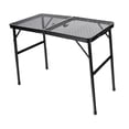 thumbnail image 4 of Mesa plegable para parrilla, mesa para exteriores, mesa compacta de aleación de aluminio de malla de hierro, mesa de campamento para barbacoa, patio,, 4 of 8