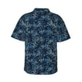 thumbnail image 3 of Fotbe Hawaiian Style Hawaiian Shirt for Men Unisex Summer Beach Casual Short Sleeve Cotton Linen Button Down Shirts-Medium, 3 of 9