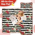 thumbnail image 4 of Pioneer Flower Floral Print Pattern Toddler Nap Mats for Kids Preschool,Sleeping Mat Bag or Kids,Toddler Sleeping Bag,Toddler Nap Mat or Daycare, 4 of 6