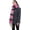 Rose, variant on Color Stripe Scarf for Women Vintage Scarf for Fall Winter Pashmina Rave with Tassels Warm Scarf Shawl Blanket Trendy