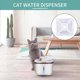 thumbnail image 5 of Billuyoard Dispensador automático de fuente de agua para gatos y mascotas, USB LED 2L, cuenco para beber ultrasilencioso para perros, comedero Type3 NO3, 5 of 6