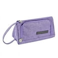 thumbnail image 1 of Estuche, estuche, 3 compartimentos, bolsa de gran capacidad, violeta, 1 of 5