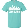 thumbnail image 3 of Inktastic Cleveland Skyline Grunge T-Shirt, 3 of 5