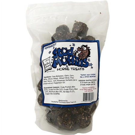 Stud Muffins 45PEP 13 oz Horse Treat Bag - Peppermint - 2 lbs