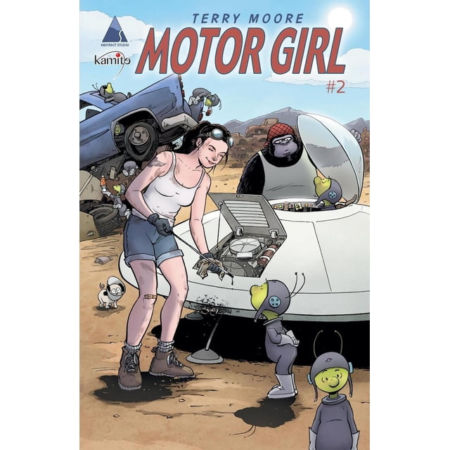 Motor Girl 2 Blanco