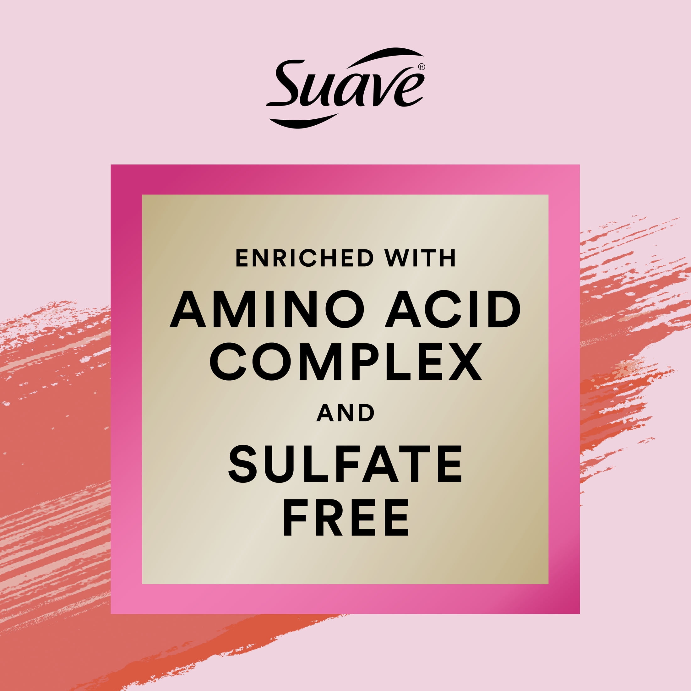 Suave Strengthening Shampoo with Amino Acid Complex for Long Hair, All Hair Types 16.5 oz