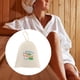 thumbnail image 4 of Sombrero de fieltro de lana textil natural blanco para baño ruso SPA, protección para el cabello D, 4 of 9