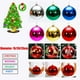 thumbnail image 2 of 1 bola decorativa navideña de 150 mm a 250 mm para árbol de Navidad, adorno colgante brillante para el hogar, bar, fiesta, boda, decoración navideña, 2 of 5