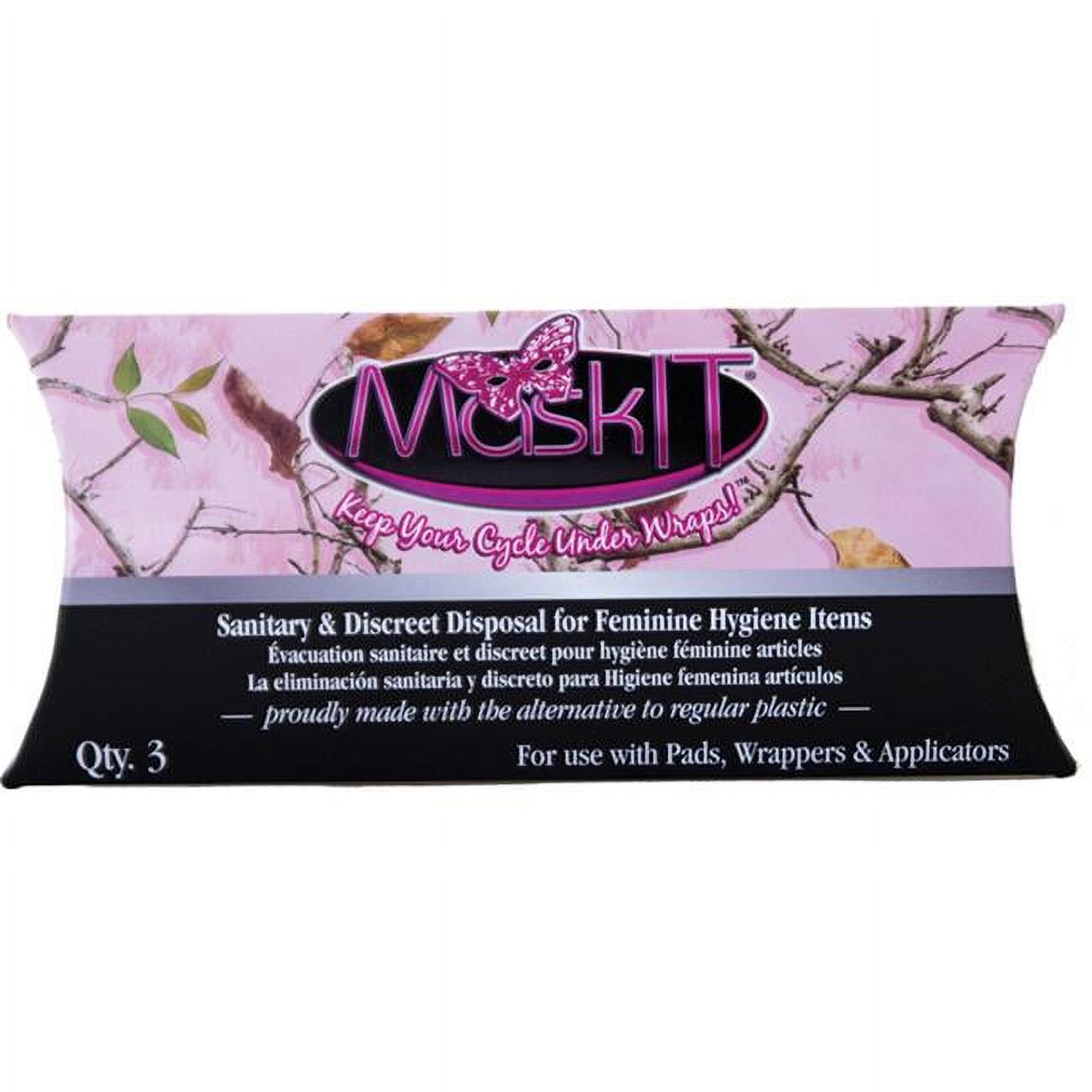 Maskit Maskit Pouches Maskit Travel Pouches Lg 3 Pk Toiletries