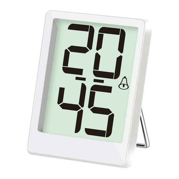 SHTUUYINGG Petit Thermomètre d'Intérieur, Moniteur de Température et d'Humidité Hygromètre de Haute Précision, Hygromètre d'Intérieur Numérique pour Thermomètre de Reptiles de Confort de Bureau à Domicile