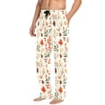 thumbnail image 2 of FORMRS Mens Pajama Pants with Pockets Sleepwear Lounge Bottoms Sizes S-2XL, Autumn Leaves, 2 of 7