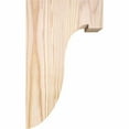 thumbnail image 3 of 5 1/2"W x 6"D x 10"H Del Monte Smooth Corbel, Douglas Fir, 3 of 9