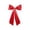Red, variant on 2026 Christmas Indoor Home Decor 106x66cm Long Cute Fabric Large Bow Decor With Hanging Ribbon Multi-Color Big Bow Ornament For Curtain Tieback Door Wreath Wall Birthday Party