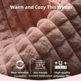 thumbnail image 4 of Fuzzy Steering Wheel Cover Plush Bow Rhinestone Sparkly Faux Fur Soft Warm Winter Universal 15 Inch for Women Girls Car Accessories Pink, 4 of 7