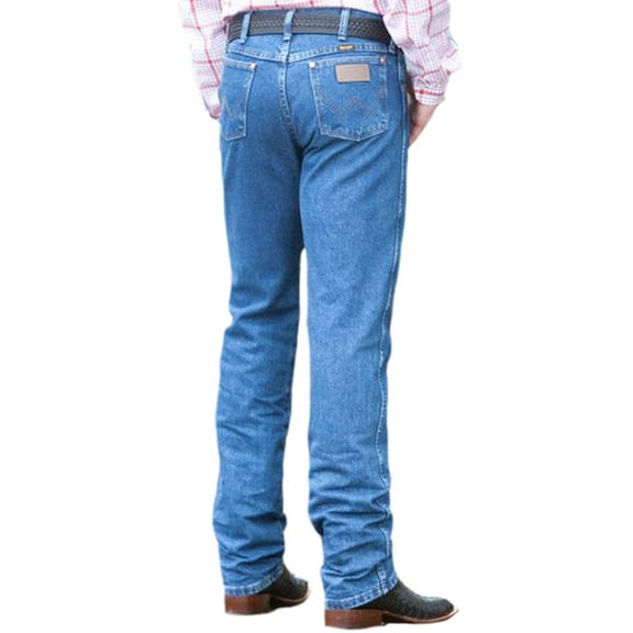 Wrangler Men's Men'S Medium Wash High Rise Original Cowboy Bootcut Jeans - 1013MWZGK 28W x 36L US