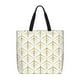 thumbnail image 1 of Easygdp White And Gold Geometry Bolsa Tote para Mujer, Bolso de Hombro para Trabajo, Playa, Viajes, Compras y Supermercado, 1 of 7