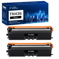 Toner Bank 2-Pack Compatible Toner for Brother TN-436BK HL-L9310CDW MFC-L8900CDW (Black)