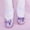 Purple, variant on LvhaoGJOB Girls' Ballet Flats for Dance Class - Soft Flexible Sole, Elegant Design
