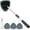 Gray, variant on Windshield Cleaning Tool, Car Window Cleaner with 4 Reusable Microfiber Pads and Extendable Handle for Interior and Exterior Glass